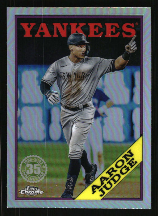 Aaron Judge 2023 Topps Chrome Front of Card