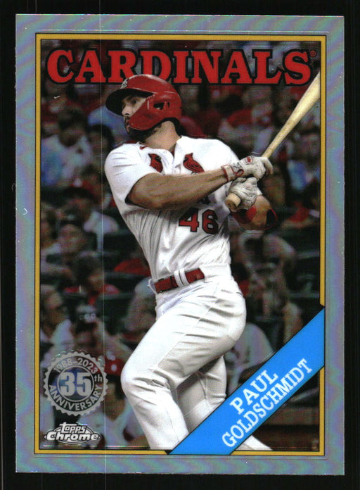 Paul Goldschmidt 2023 Topps Chrome Front of Card