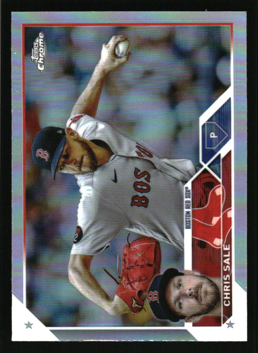 Chris Sale 2023 Topps Chrome Front of Card