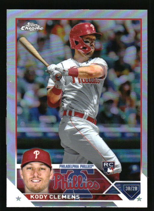 Kody Clemens 2023 Topps Chrome Front of Card