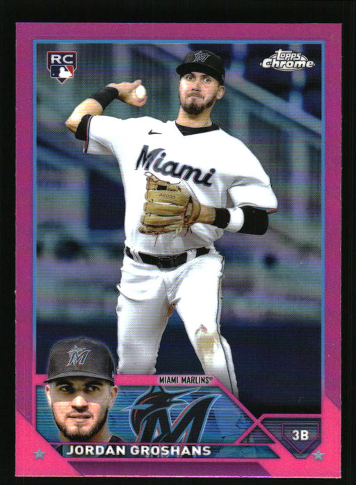 Jordan Groshans 2023 Topps Chrome Front of Card