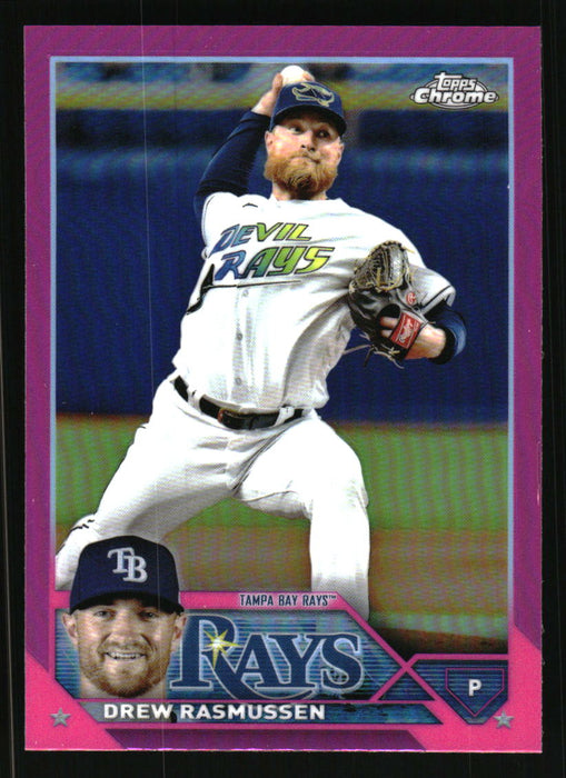 Drew Rasmussen 2023 Topps Chrome Front of Card