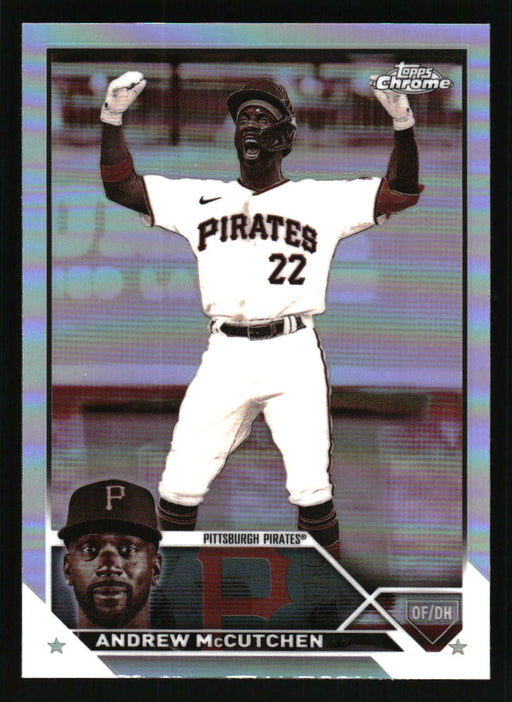 Andrew McCutchen 2023 Topps Chrome Front of Card