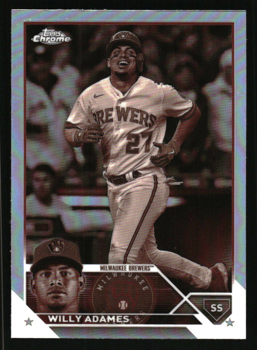 Willy Adames 2023 Topps Chrome Front of Card