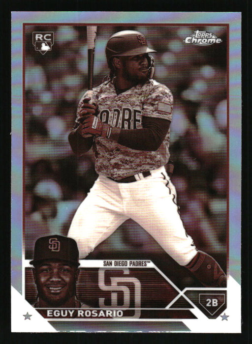 Eguy Rosario 2023 Topps Chrome Front of Card