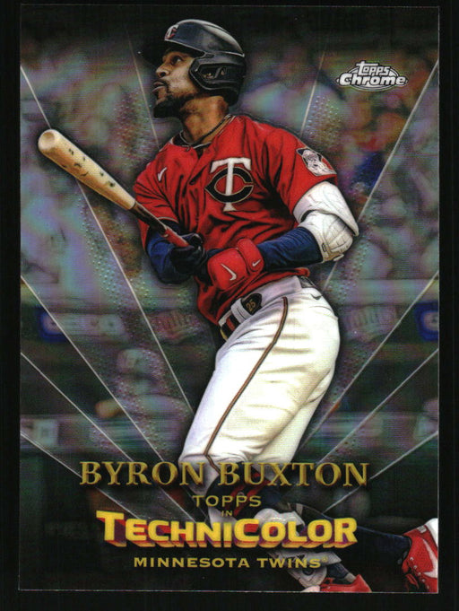 Byron Buxton 2023 Topps Chrome Front of Card