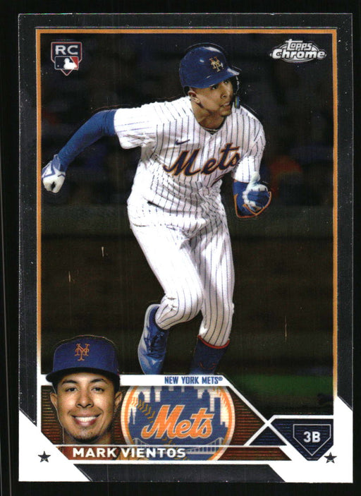 Mark Vientos 2023 Topps Chrome Front of Card