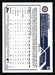 Jeter Downs 2023 Topps Chrome Back of Card