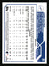 James Outman 2023 Topps Chrome Back of Card