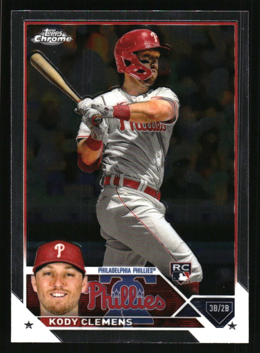 Kody Clemens 2023 Topps Chrome Front of Card