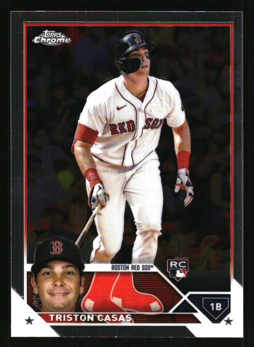 Triston Casas 2023 Topps Chrome Front of Card