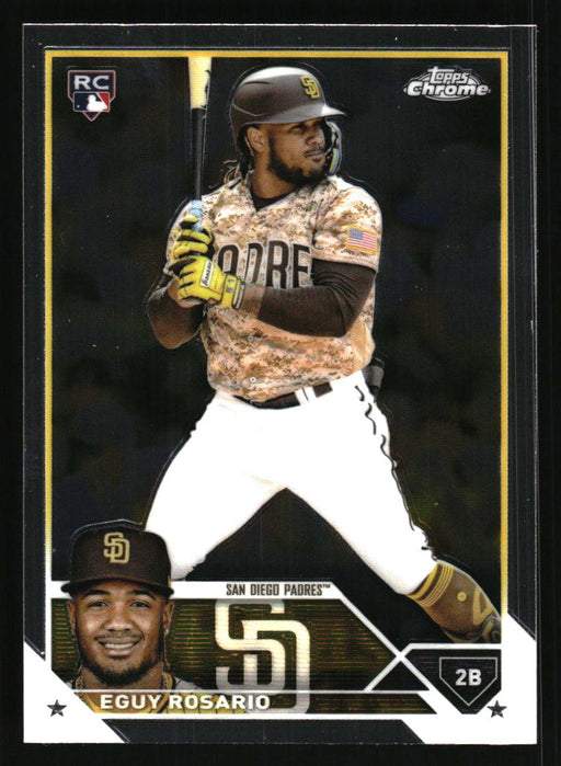 Eguy Rosario 2023 Topps Chrome Front of Card