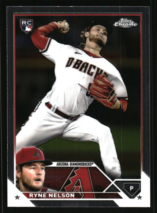 Ryne Nelson 2023 Topps Chrome Front of Card