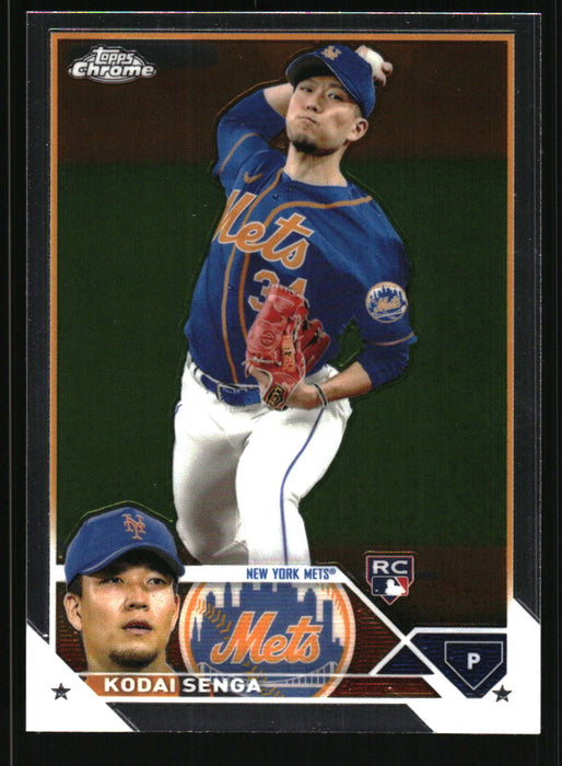 Kodai Senga 2023 Topps Chrome Front of Card