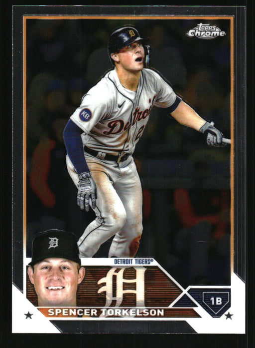 Spencer Torkelson 2023 Topps Chrome Front of Card