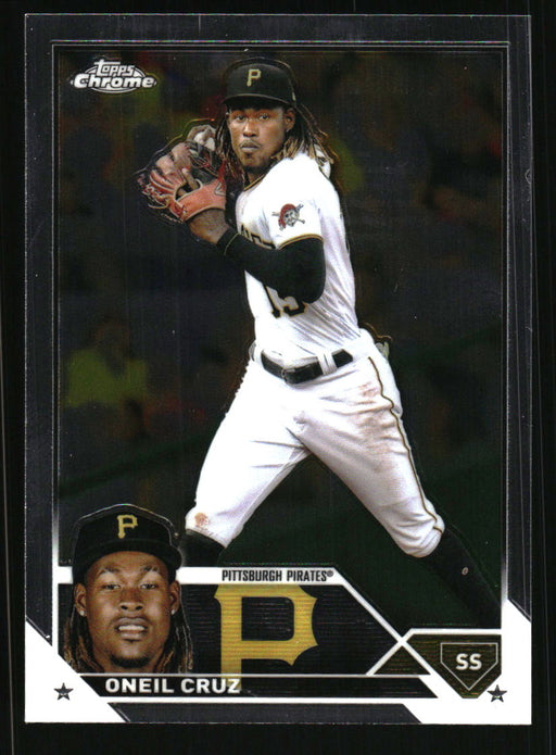 Oneil Cruz 2023 Topps Chrome Front of Card