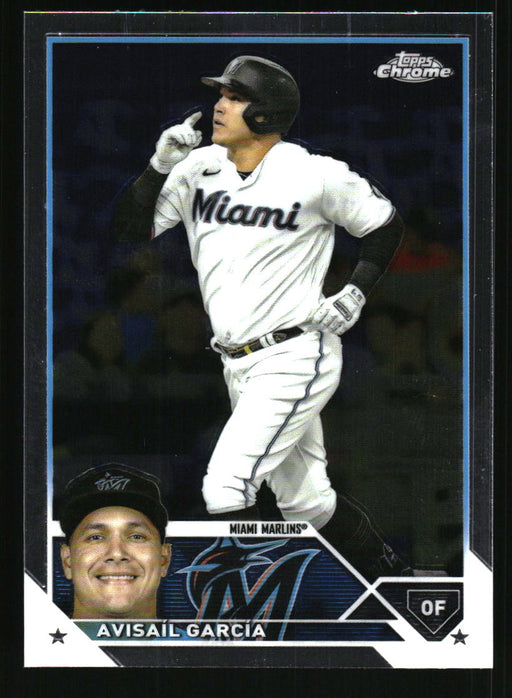 Avisaíl Garcia 2023 Topps Chrome Front of Card