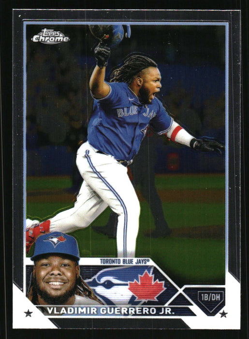 Vladimir Guerrero Jr. 2023 Topps Chrome Front of Card