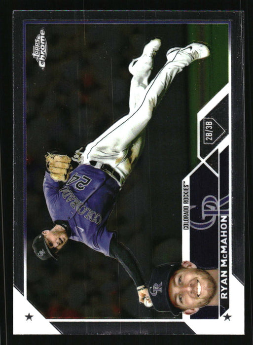 Ryan McMahon 2023 Topps Chrome Front of Card