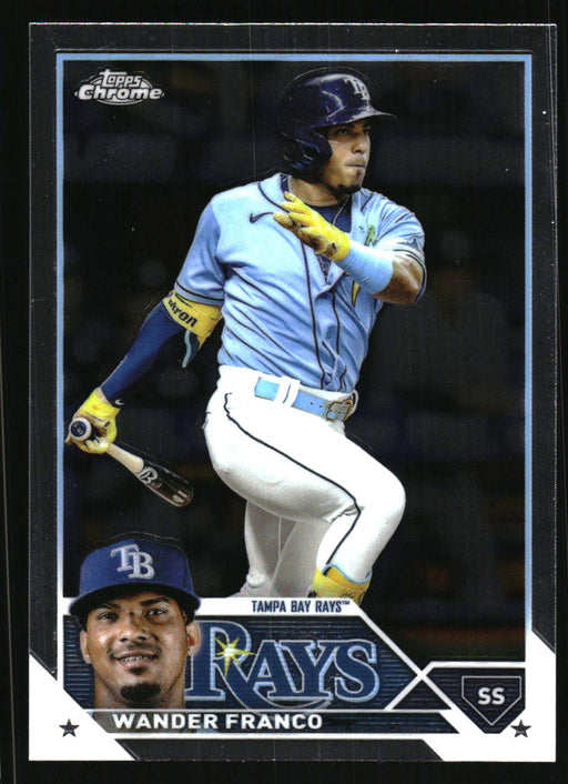 Wander Franco 2023 Topps Chrome Front of Card