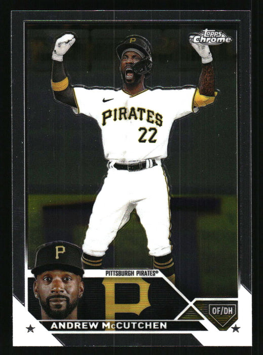 Andrew McCutchen 2023 Topps Chrome Front of Card