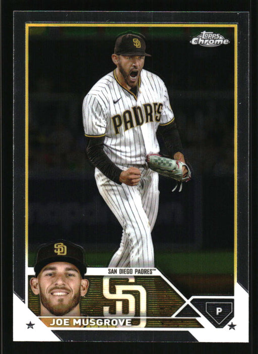 Joe Musgrove 2023 Topps Chrome Front of Card