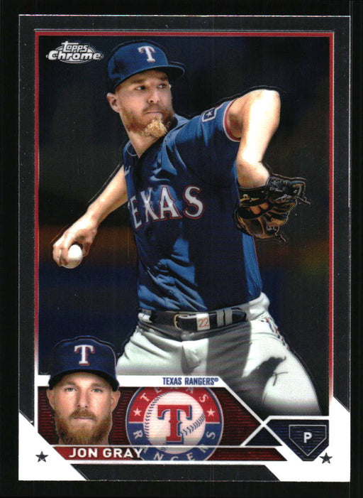 Jon Gray 2023 Topps Chrome Front of Card