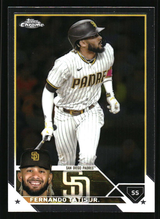 Fernando Tatis Jr. 2023 Topps Chrome Front of Card