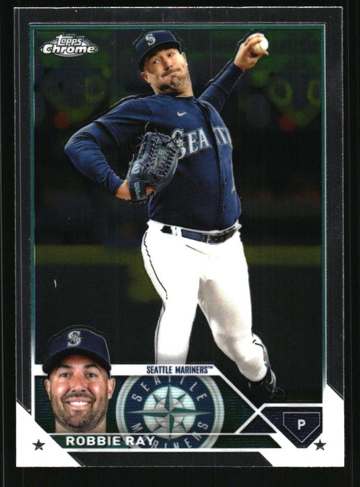 Robbie Ray 2023 Topps Chrome Front of Card