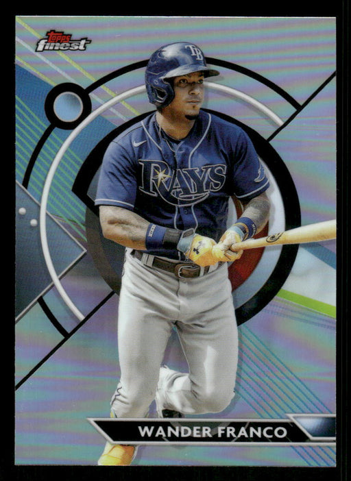 Wander Franco 2023 Topps Finest Refractor Front of Card
