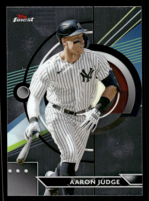 Aaron Judge 2023 Topps Finest Base Front of Card