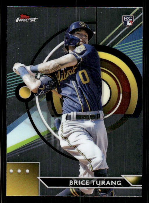 Brice Turang 2023 Topps Finest Base Front of Card