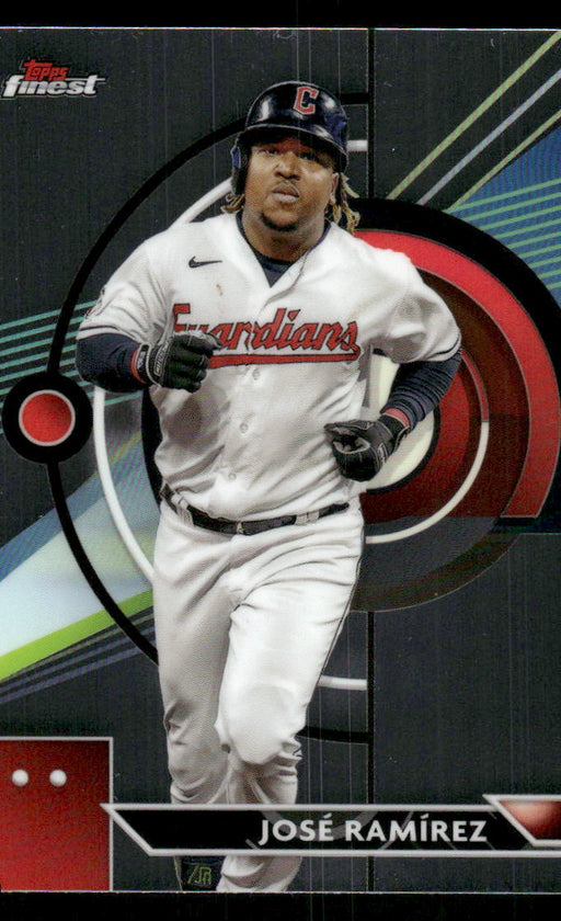 Jose Ramirez 2023 Topps Finest Base Front of Card