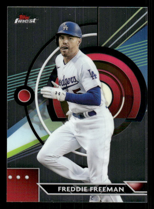 Freddie Freeman 2023 Topps Finest Base Front of Card