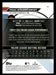 Bo Naylor 2023 Topps Finest Base Back of Card