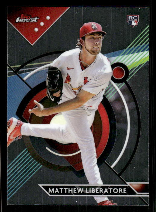 Matthew Liberatore 2023 Topps Finest Base Front of Card