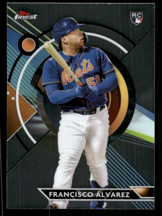 Francisco Alvarez 2023 Topps Finest Base Front of Card
