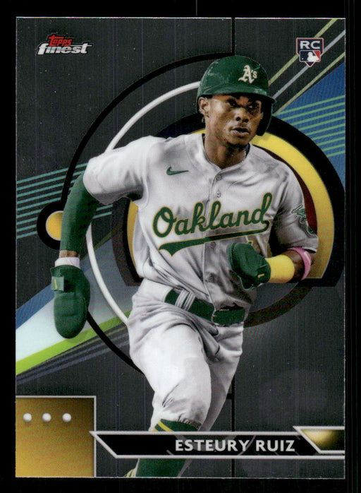 Esteury Ruiz 2023 Topps Finest Base Front of Card