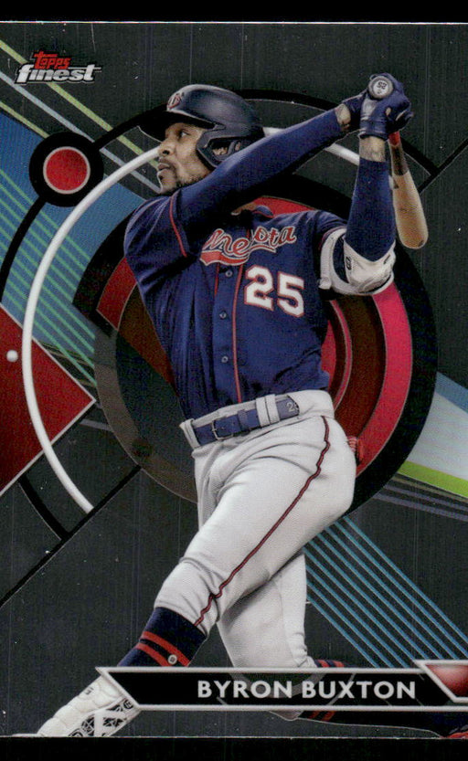 Byron Buxton 2023 Topps Finest Base Front of Card