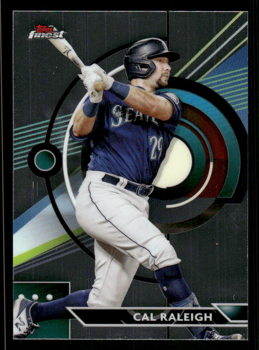 Cal Raleigh 2023 Topps Finest Base Front of Card