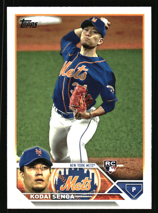 Kodai Senga 2023 Topps Series 2 Front of Card