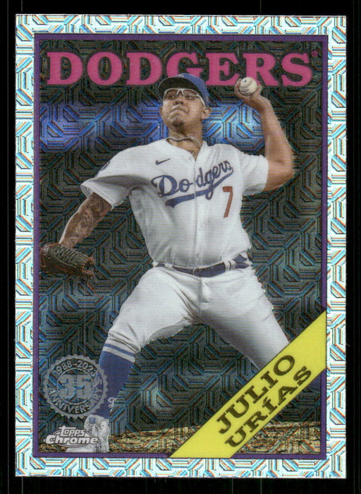 Julio Urias 2023 Topps Series 2 Front of Card