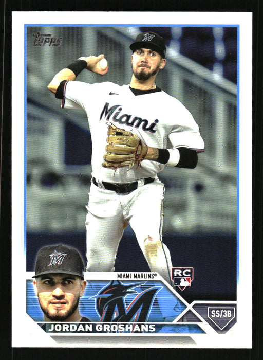 Jordan Groshans 2023 Topps Series 2 Front of Card