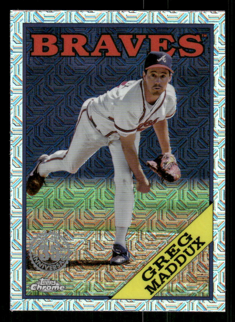 2023 Topps Series 2 # 2T88C-35 Greg Maddux Chrome Silver Packs Atlanta —  Collectible Craze America