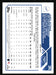 James Outman 2023 Topps Series 2 Back of Card