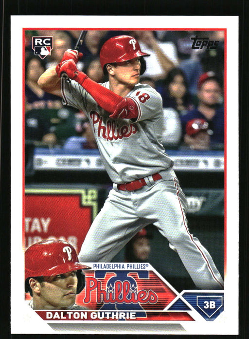 Dalton Guthrie 2023 Topps Series 2 Front of Card