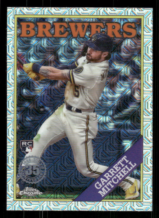 Garrett Mitchell 2023 Topps Series 2 Front of Card