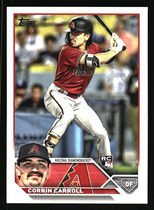 Corbin Carroll 2023 Topps Series 2 Front of Card