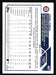 Israel Pineda 2023 Topps Series 2 Back of Card