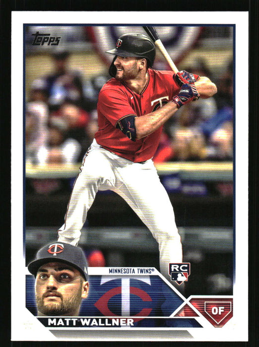 Matt Wallner 2023 Topps Series 2 Front of Card